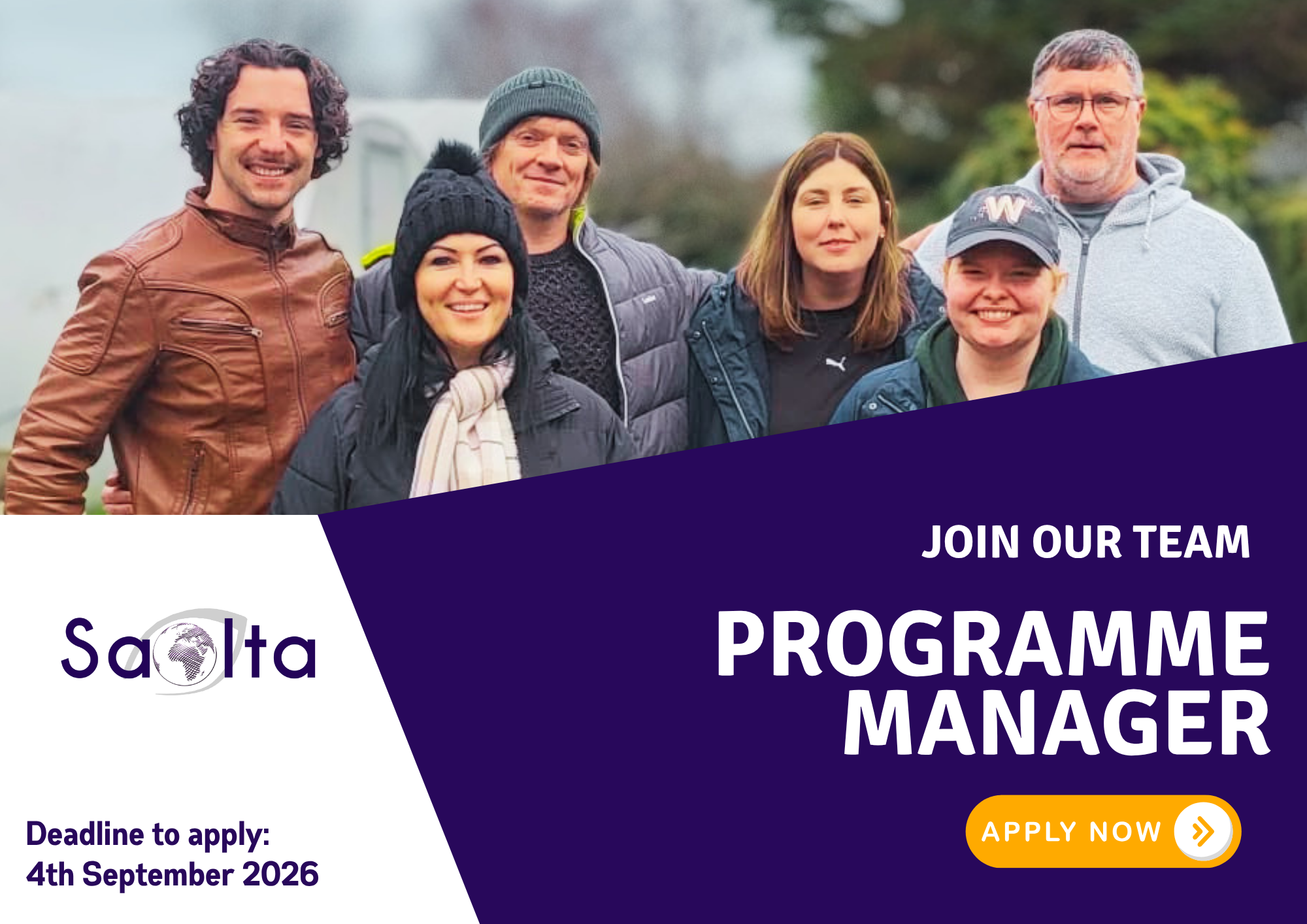 Job Opportunity: Saolta Programme Manager